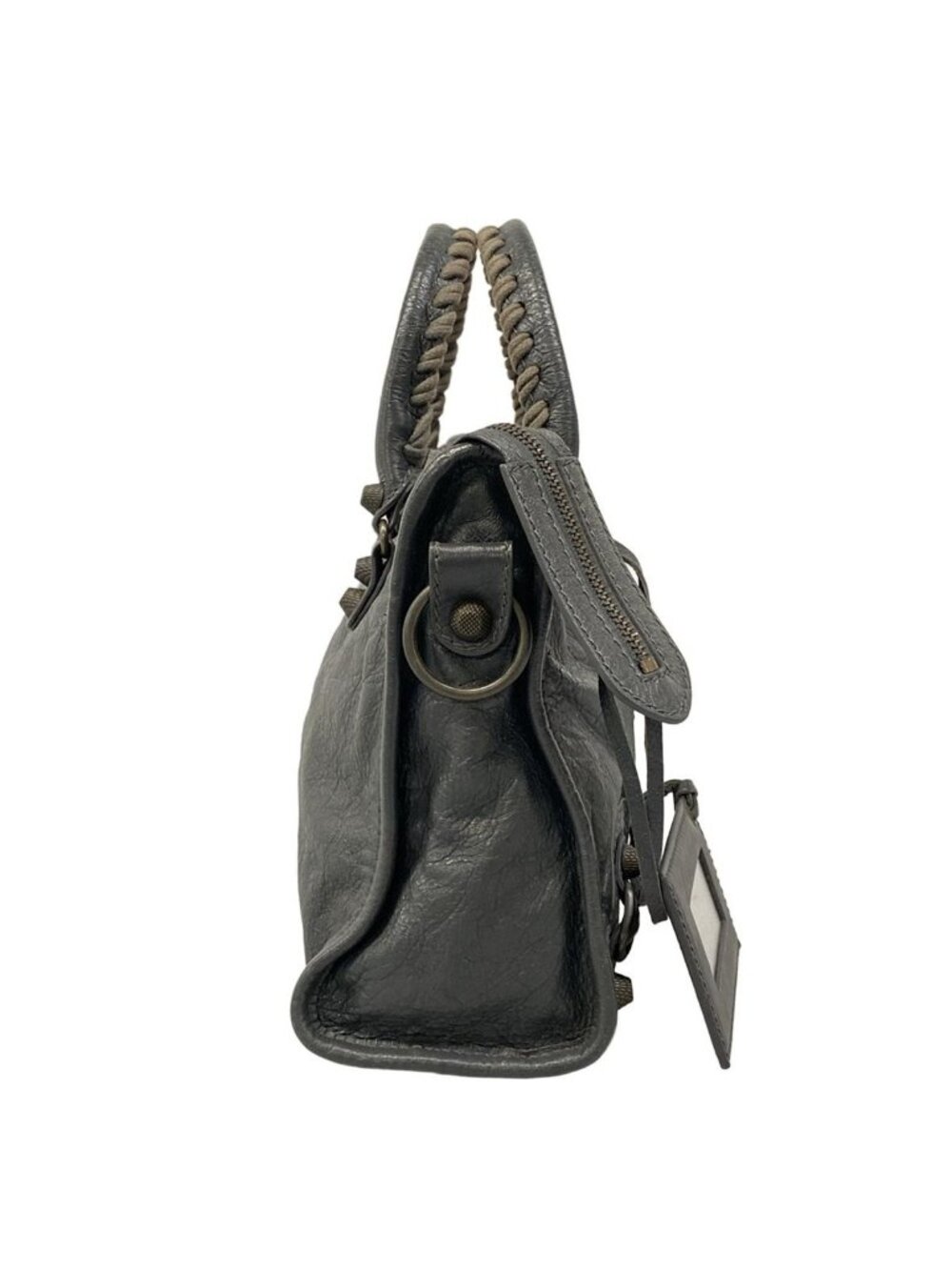 Balenciaga Handbag Giant 12 City Dark Gray Leather - Picture 2 of 15
